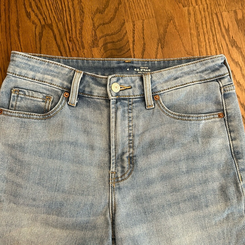 High rise jeans